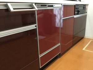 広島キッチン取付け隊　食洗機の無理やりリフォーム術　施工後
